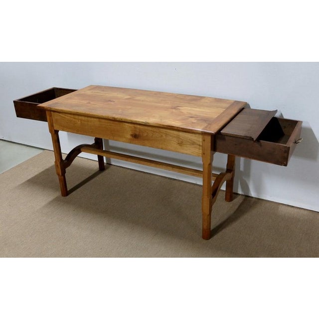 Rectangular Table in Solid Cherry Wood For Sale - Image 4 of 18