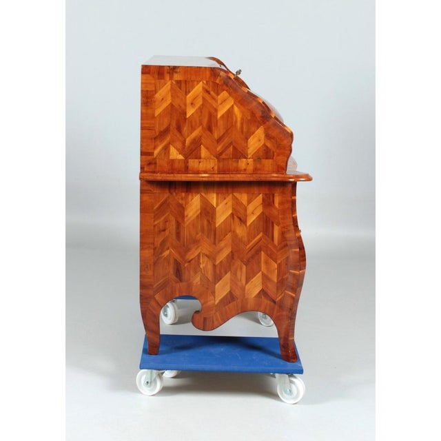 Wood 18th Century Swiss Secretaire For Sale - Image 7 of 17