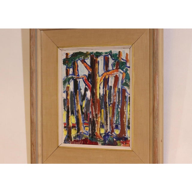 Wilhelm Henning, Swedish Forest, Oil Painting, Framed For Sale - Image 7 of 8