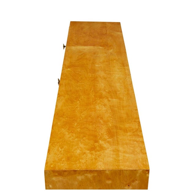 Scandinavian Birch Low Open Bookcase from SMF Bodafors, 1950s For Sale - Image 6 of 12