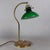 Green and White Brass and Murano Glass Table Lamp from Valenti Luce, 1970s For Sale - Image 14 of 14