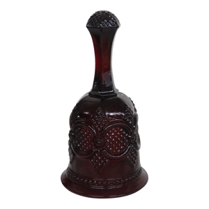 Avon Cape Cod Collection Ruby Red Glass Hostess Bell