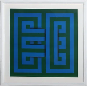Saphan, Omar Rayo Screenprint, Signed and Numbered in Pencil