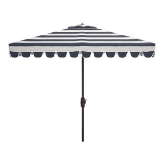 Vienna 7.5 Square Umbrella - Navy/White For Sale