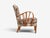 Wood Swedish Modern, Lounge Chairs, Elm, Floral Fabric, Sweden, 1940s For Sale - Image 7 of 13