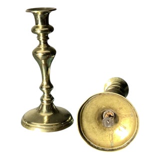 Antique Candlesticks, 1820, Set of 2 For Sale