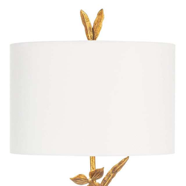 Not Yet Made - Made To Order Southern Living Trillium Steel Buffet Lamp, Brass For Sale - Image 5 of 8