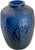 Italian Blue Glass Vase by Richard Rooze For Sale - Image 11 of 11