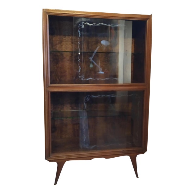 Art Decò Italian Showcase, 1940s For Sale