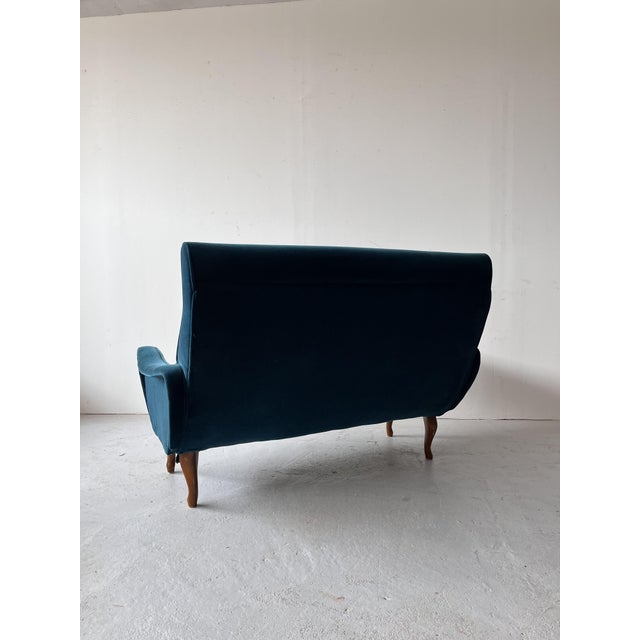 Mid-Century Scandinavian Double Sofa, Norway, 1950s For Sale - Image 6 of 11