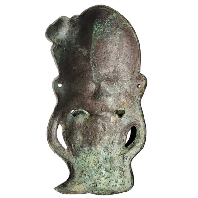 Vintage Bronze Door Knocker For Sale In New York - Image 6 of 6