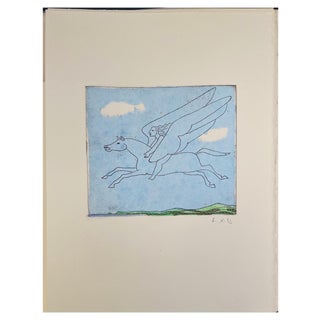 François-Xavier Lalanne, Pegasus, 2005, Etching For Sale