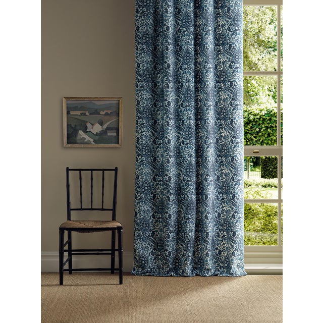 Originally designed as a textile and translated as an exceptional embroidery Persian Tulip Embroidery features elegant...