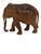 Wood Vintage Hand-Carved Teak Elephant Sculpture, C. 1960s For Sale - Image 7 of 9