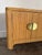 Italian Style Rattan Mid Century Sideboard With Brass Hardware For Sale - Image 16 of 17