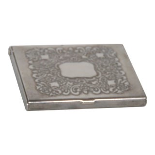 Godinger Silver Plated Picture or Card Holder Compact Metal Photo Album 4761b For Sale