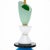 Memphis Murano Glass Colorful Lamps For Sale - Image 3 of 9