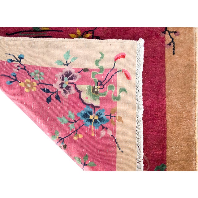 Early 20th Century Chinese Art Deco Rug For Sale - Image 12 of 13