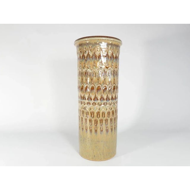 Scandinavian Modern Stoneware Floor Vase from Søholm Stoneware, 1960s For Sale - Image 3 of 11