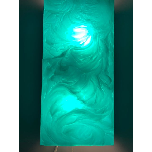 Space Age Pop Art Green Wall Lamp by Uwe Mersch, 1970s For Sale - Image 3 of 14