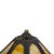 Antique Bradley & Hubbard Arts & Crafts 8-Panel Slag Glass Table Lamp C1920 For Sale - Image 9 of 12