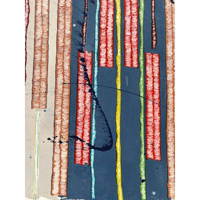Barbara Beck 1992 Watercolor Painting on Paper For Sale - Image 4 of 5