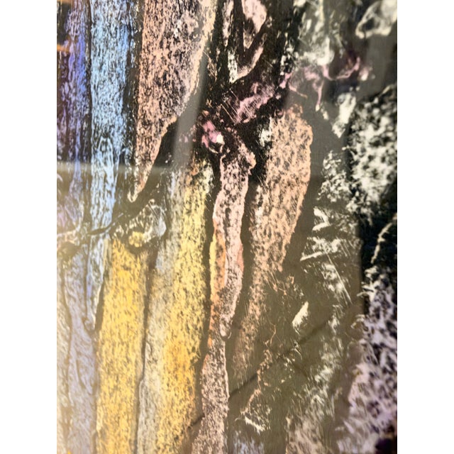 Rita Miller "Colorado Black Canyon" Framed Monoprint, Signed & Dated 1995 For Sale - Image 12 of 12