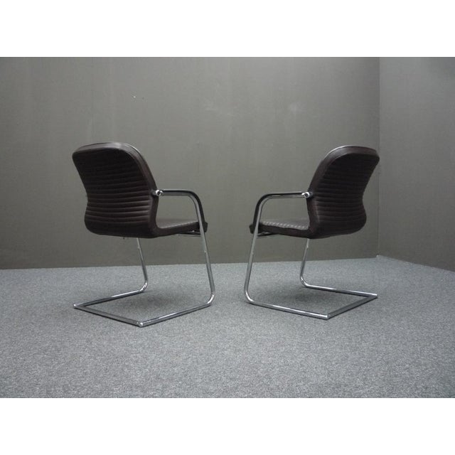 Two high-quality office or conference chairs from Wilkhahn. The draft comes from 1983. Model 216/5. First owner and in...