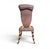 Brown Vintage Leather Chairs, 1980s, Set of 4 For Sale - Image 8 of 16