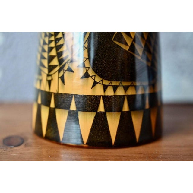Vintage Scandinavian Swedish Ceramic Vase from Beppo Rörstrand, 1950s For Sale - Image 6 of 9
