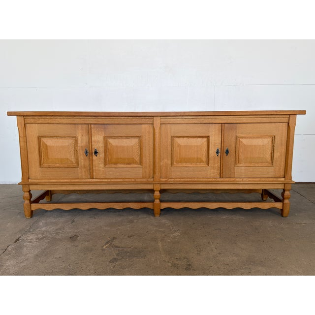 Oak Sideboard by Henning Kjærnulf for Nyrup Møbelfabrik, 1960s For Sale - Image 16 of 16