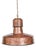 Art Deco Industrial Copper Pendant, 1920 For Sale