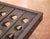 Mid-Century French Iron and Oak Riddling Board Table With Glass Top For Sale - Image 15 of 15