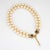 Modern 1995 Vintage Chanel Choker Necklace Double Strand 12mm Faux Pearls Gripoix Clasp For Sale - Image 3 of 4