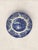 Vintage English Blue & White Transferware Broadhurst Staffordshire Ironstone Dinner Plates, Set of 3 For Sale In Tampa - Image 6 of 7