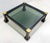 1970s Mid-Century Modern Italian Walnut and Brass Coffee Table, 1970s For Sale - Image 5 of 10