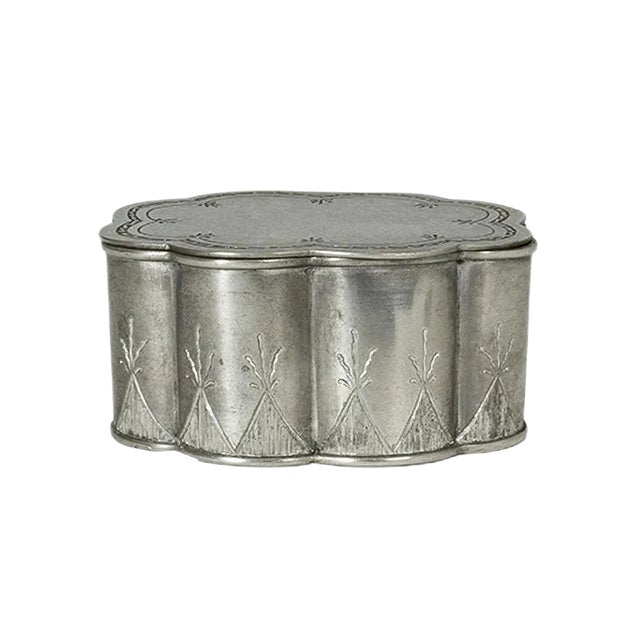 Pewter Box from Herman Bergman, 1927 For Sale
