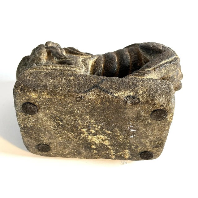 Antique Stone Lion Paper Weight For Sale - Image 16 of 16