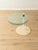 Vintage Postmodern Glass and Marble Side Table For Sale - Image 10 of 14