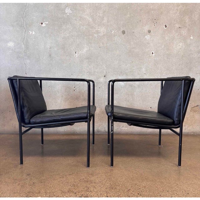 This exceptional pair of Brenda armchairs represents the pinnacle of modern Italian design, born from the longstanding...