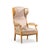 Frits Henningsen Frits Henningsen Style Swedish Biedermeier Wingback Lounge Chairs - Pair For Sale - Image 4 of 12