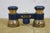 Navy Blue Antique German Emil Busch Multinett Filigree Opera Glasses Original Leather Case For Sale - Image 8 of 12
