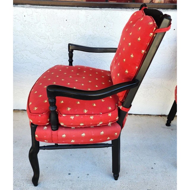 French Country Dining Chairs by Pearson For Sale In Miami - Image 6 of 12