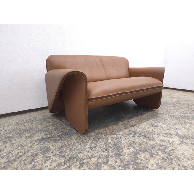 DS-125 2-Seater Sofa in Leather by Gerd Lange for de Sede For Sale - Image 16 of 18