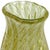 Barovier e Toso Vintage Murano Barovier Toso Green Swirls Gold Flecks Italian Art Glass Footed Flower Bud Vase For Sale - Image 4 of 5