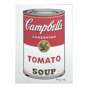 1986 Carnegie Museum of Art Andy Warhol Tomato Limited Edition Lithograph