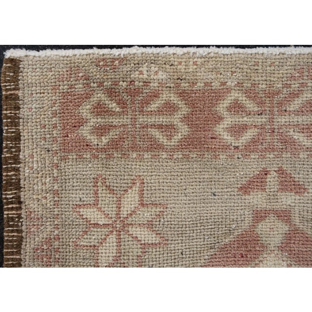 Oriental Hand Knotted Vintage Turkish Mini Rug 1'8" x 3'1" #10492 Explore a curated collection of hallway runners, wool...