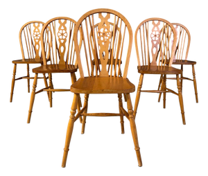 Vintage Dining Chairs from Ercol, 1950s, Set of 6