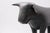 Leather Bull Stool attributed to Dimitri Omersa for Valenti, 1965 For Sale - Image 5 of 14