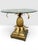 Pair of Mid-Century Italian Hollywood Regency Brass Pineapple Side Tables. For Sale In West Palm - Image 6 of 15
